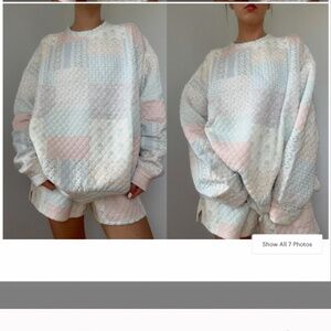 🍀 Sunkissed Coconut “ Penny 4 “ Sun-kissed Coconut Quilted Top 84